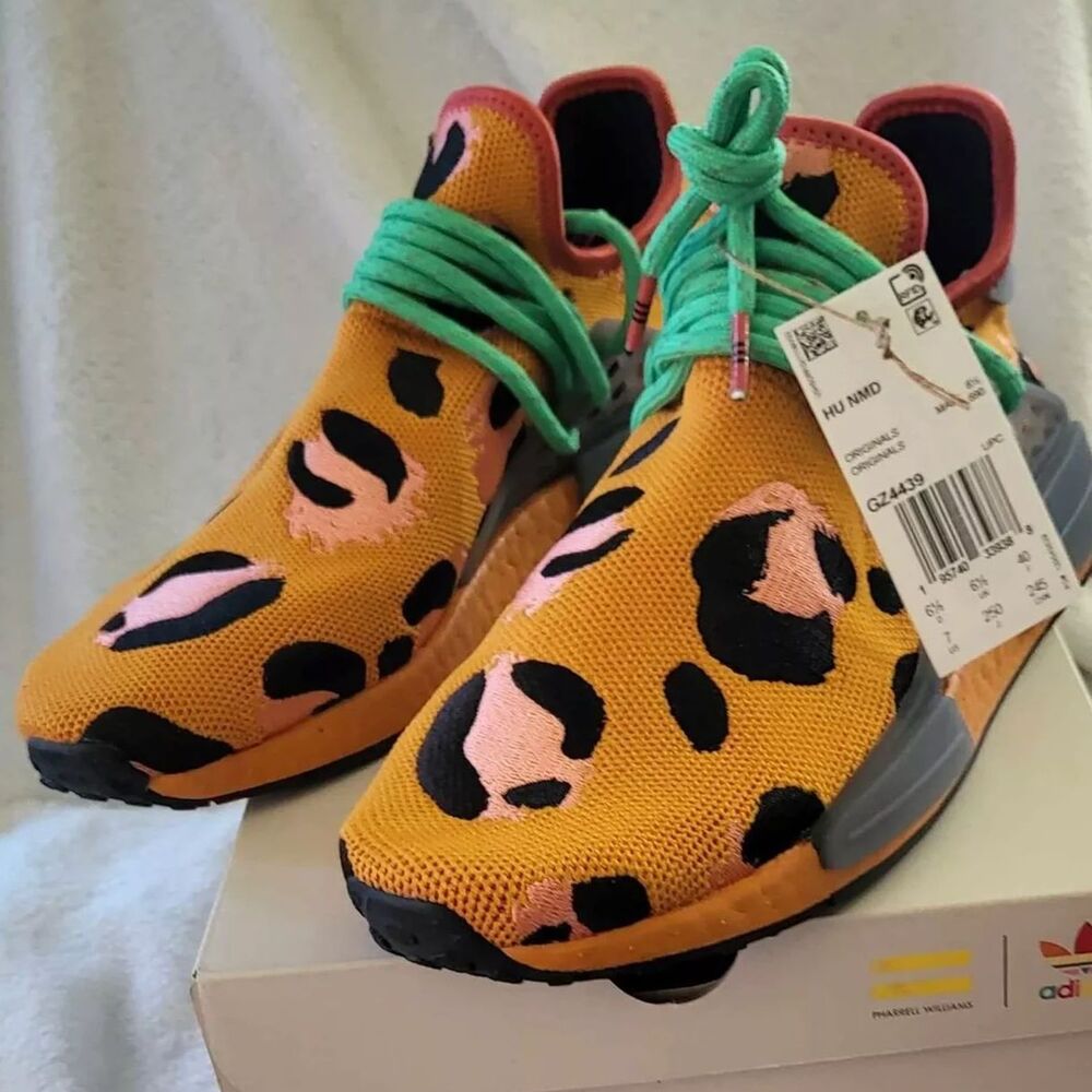 Adidas Hu Nmd Animal Print Size mens US 10 new with tags